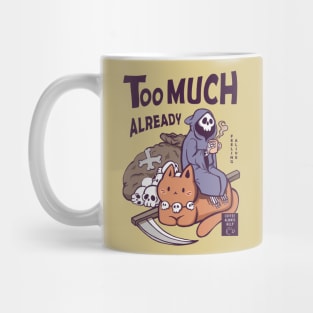 cute reaper cat Mug